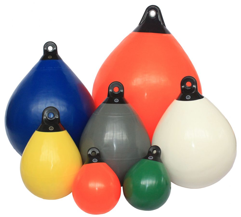 Marker Buoys (as Mooring Buoys) - Inflatable or Foam filled - DAN-FENDER